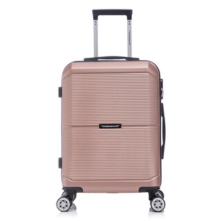 Foto 1 | Maleta De Mano Viaje Rigida Con Ruedas 10kg Color Rosa Estilo 2