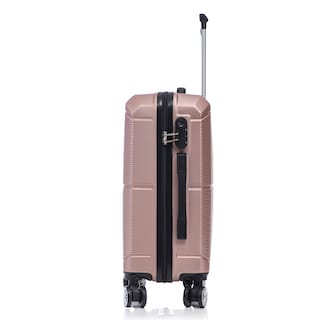 Foto 3 | Maleta De Mano Viaje Rigida Con Ruedas 10kg Color Rosa Estilo 2