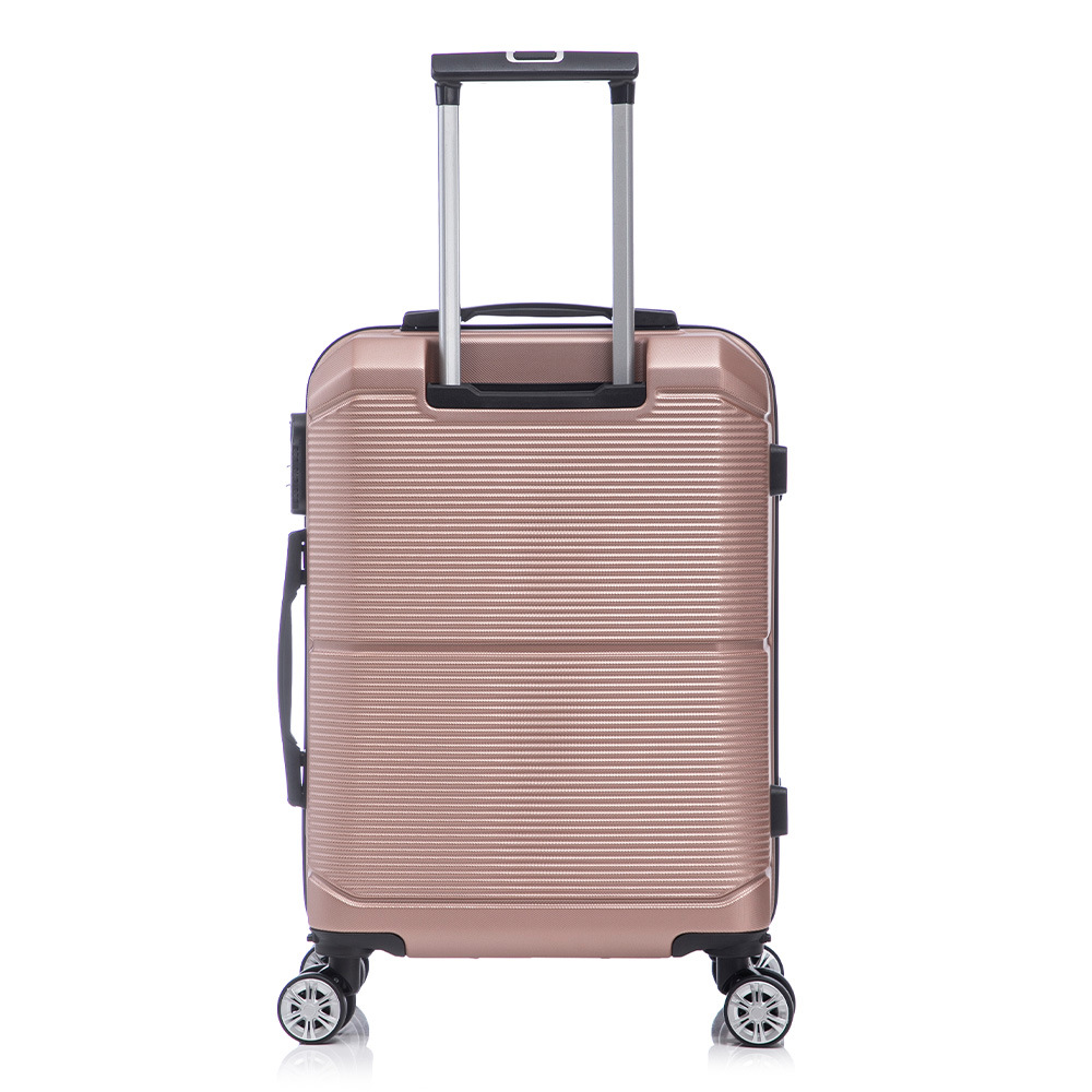 Foto 5 pulgar | Maleta De Mano Viaje Rigida Con Ruedas 10kg Color Rosa Estilo 2