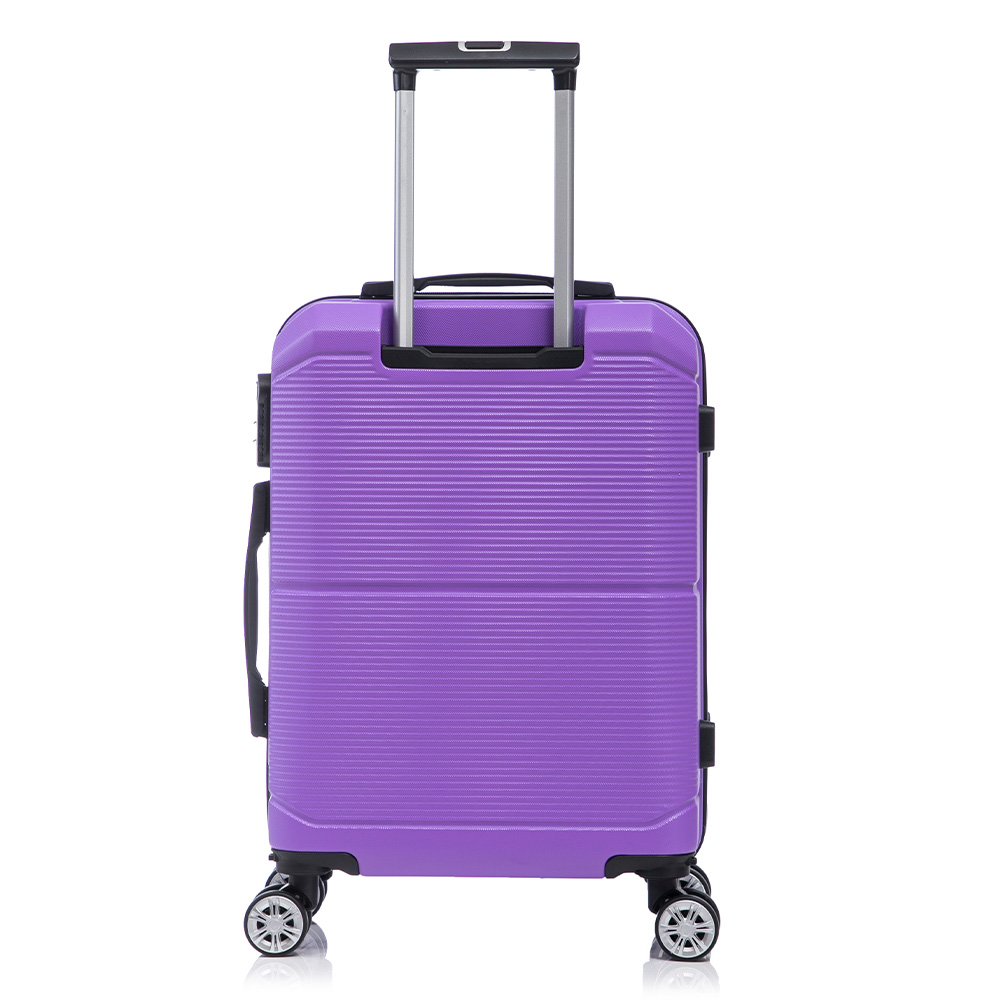 Foto 5 pulgar | Maleta De Mano Viaje Rigida Con Ruedas 10kg Color Morado Estilo 2