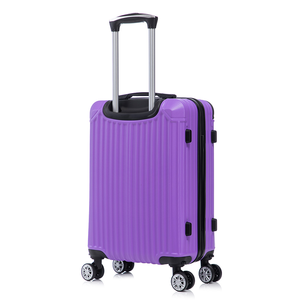 Foto 6 pulgar | Maleta De Mano Viaje Rigida Con Ruedas 10kg Color Morado