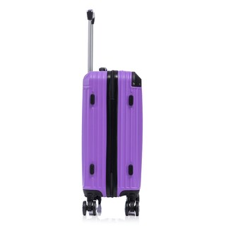 Foto 6 | Maleta De Mano Viaje Rigida Con Ruedas 10kg Color Morado