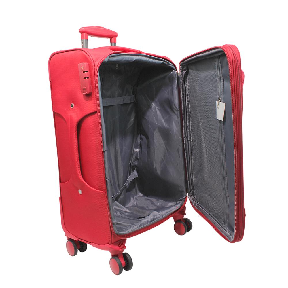 Foto 4 pulgar | Maleta Jon 029 De Poliester 24'' Rojo Rojo