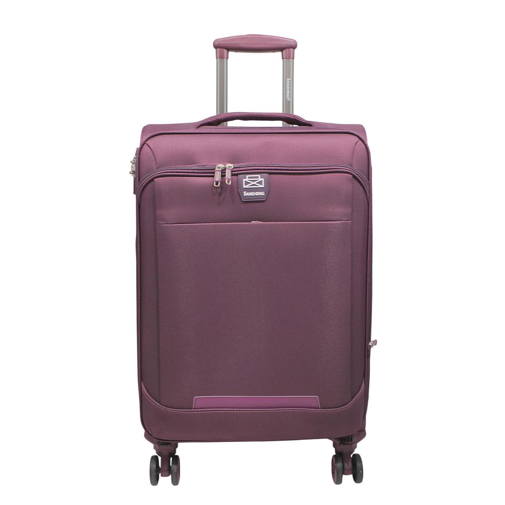 Foto 2 pulgar | Maleta Jon 029 De Poliester 24'' Morado Purpura