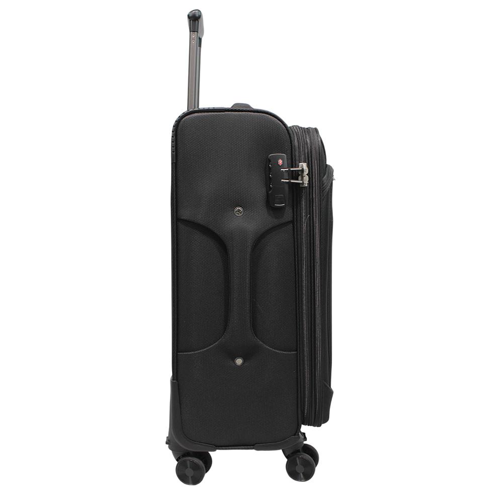 Foto 4 | Maleta Jon 029 De Poliester 24'' Negra Negro