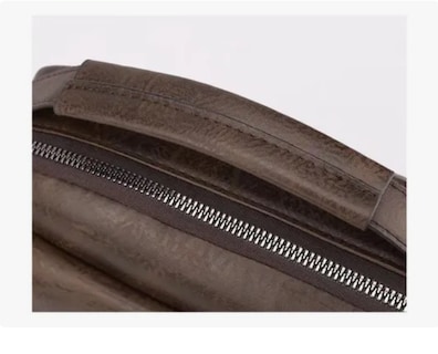 Foto 4 | Bolso De Hombro De Cuero Vintage Para Hombres