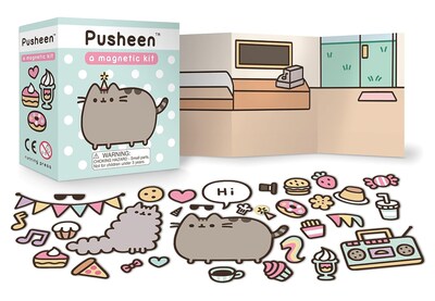 Foto 1 | Imanes de Gato Pusheen Gallery Books