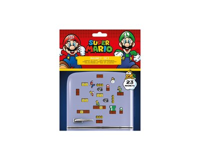 Foto 2 | Set De Imanes Super Mario Reino Champiñón