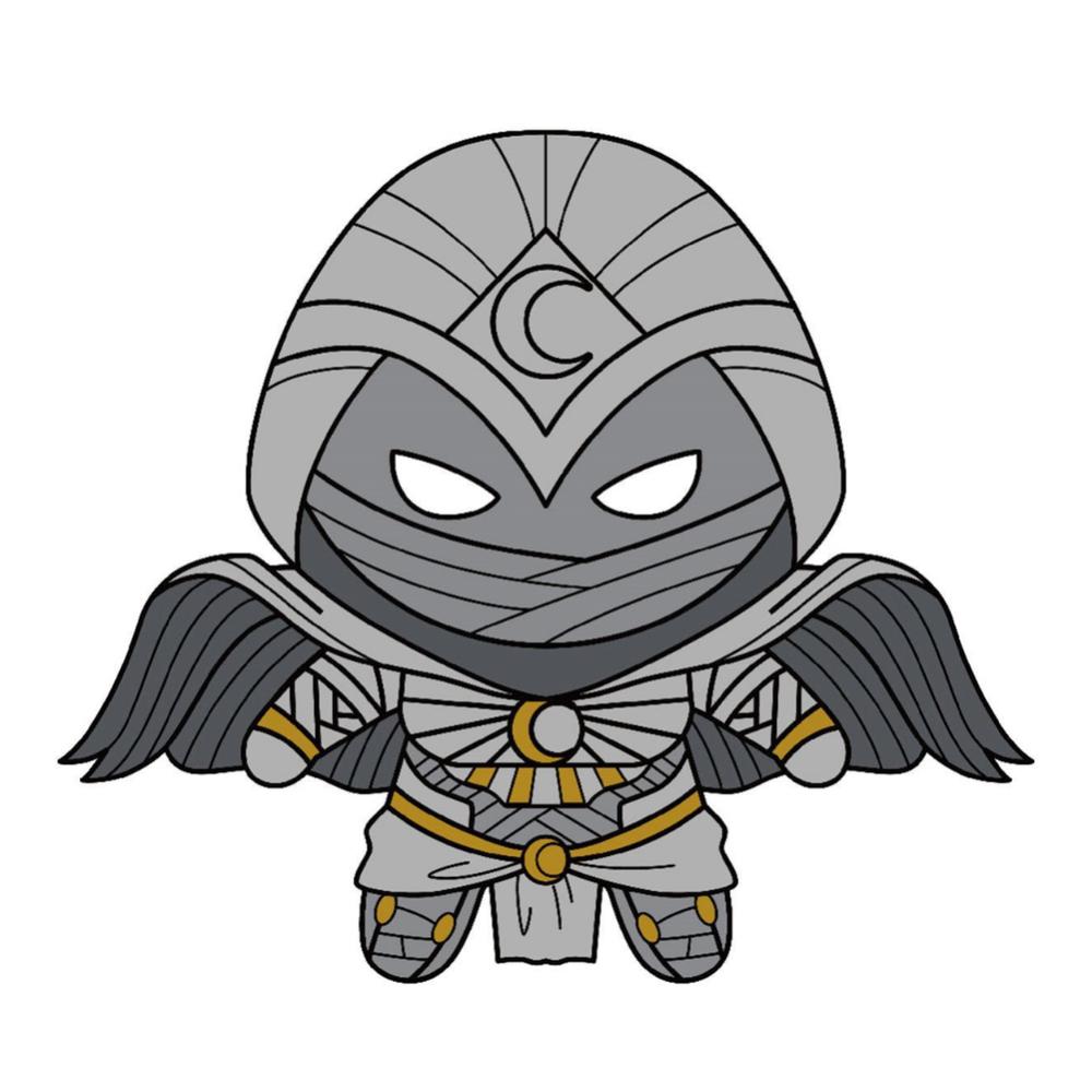 Foto 2 pulgar | Imán Monogram 3D: Marvel - Moon Knight