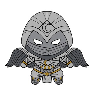 Foto 2 | Imán Monogram 3D: Marvel - Moon Knight
