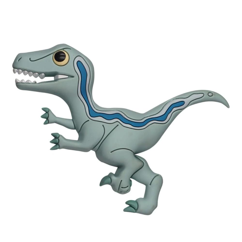 Foto 2 pulgar | Imán Monogram 3D: Jurassic World - Blue