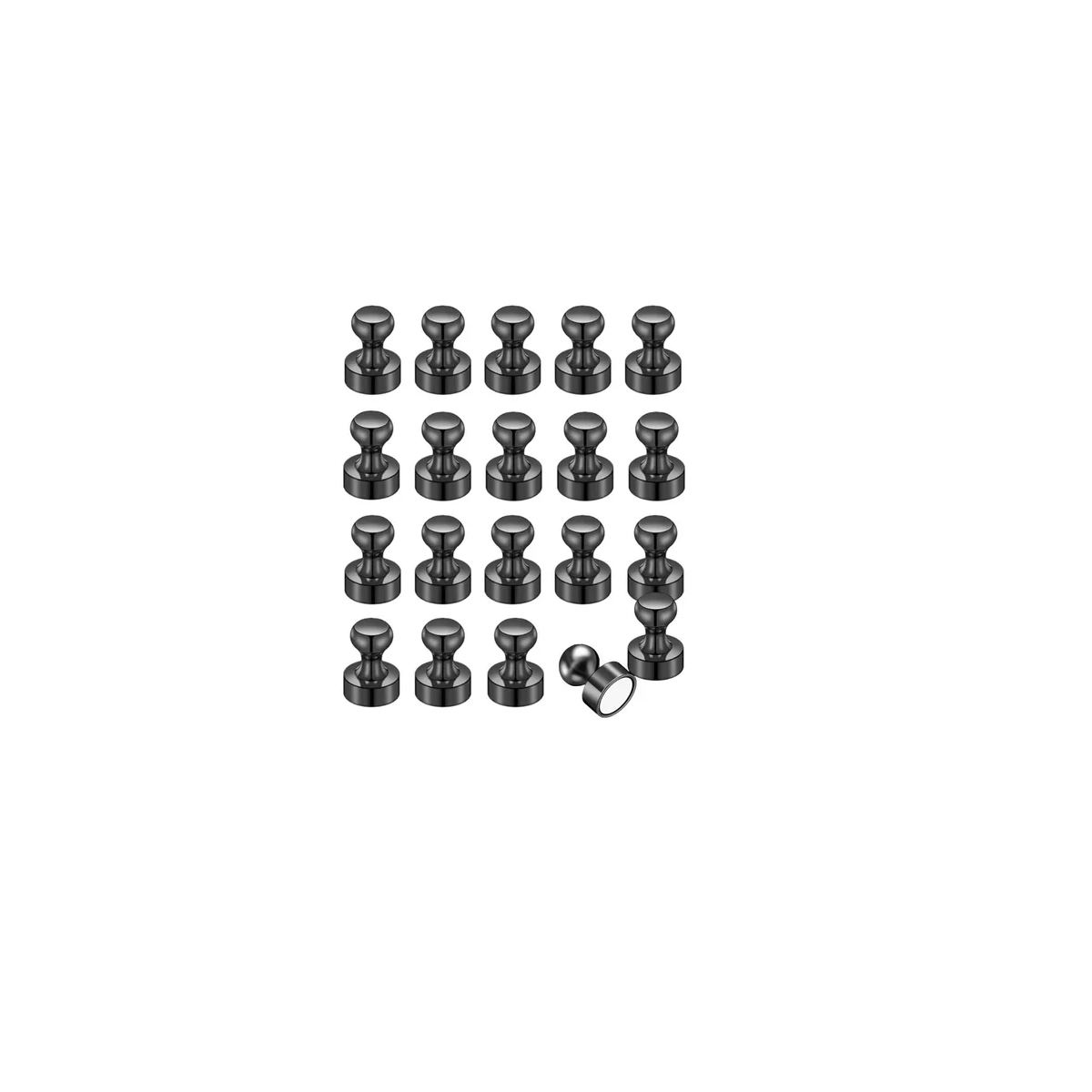 20 Imanes Eo Safe Imports  Esi-17651 Negros