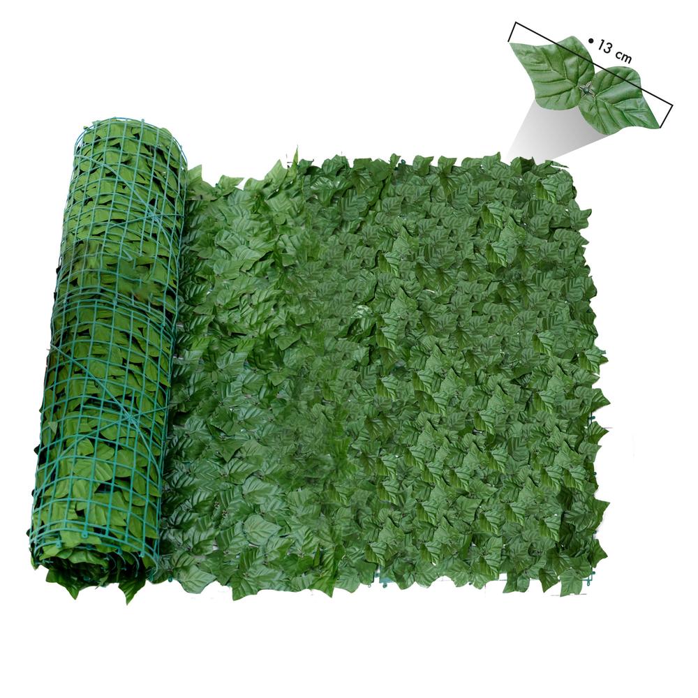 Follaje Artificial en Rollo Enredadera  Muro Verde 1 m x 3 m