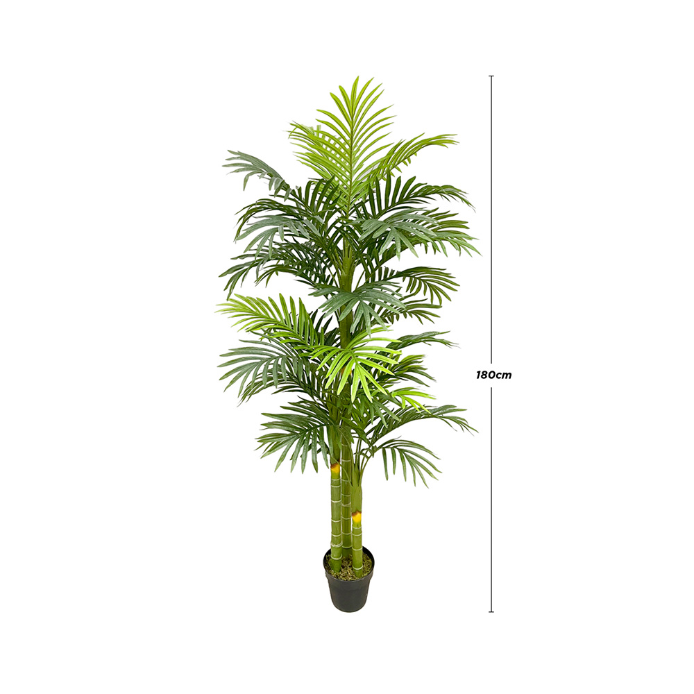 Foto 2 | Planta Artificial Palma Vanlig Areka 180 Cm