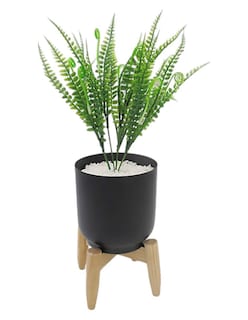 Foto 1 | Planta Decorativa Artificial Zense Elón Color Negro