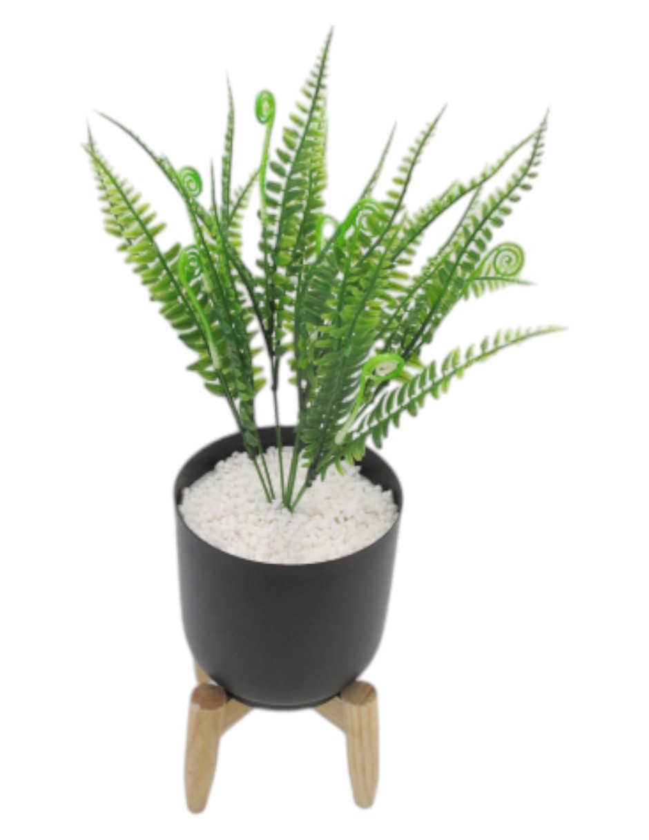 Foto 2 | Planta Decorativa Artificial Zense  Elón Color Negro