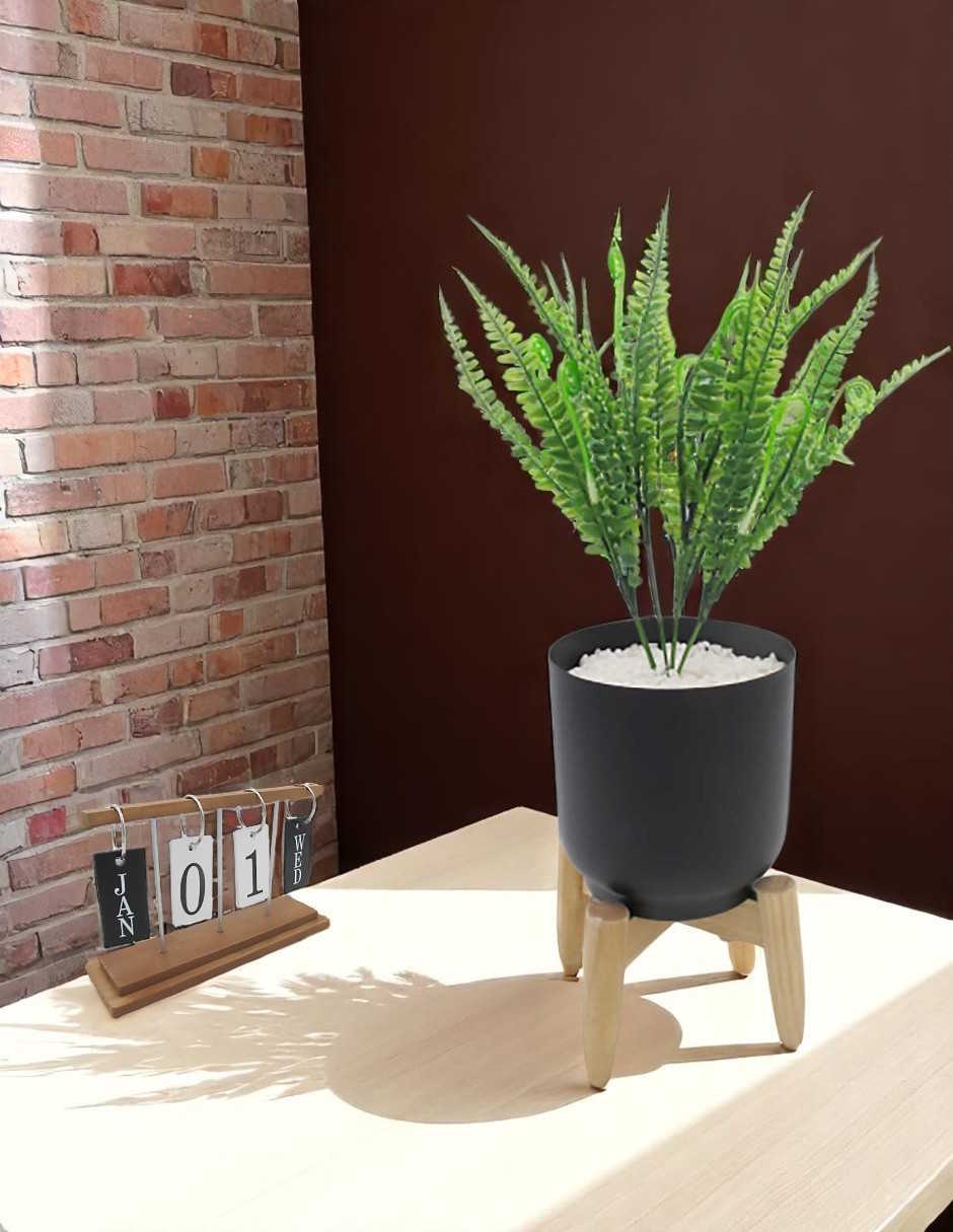 Foto 4 | Planta Decorativa Artificial Zense  Elón Color Negro