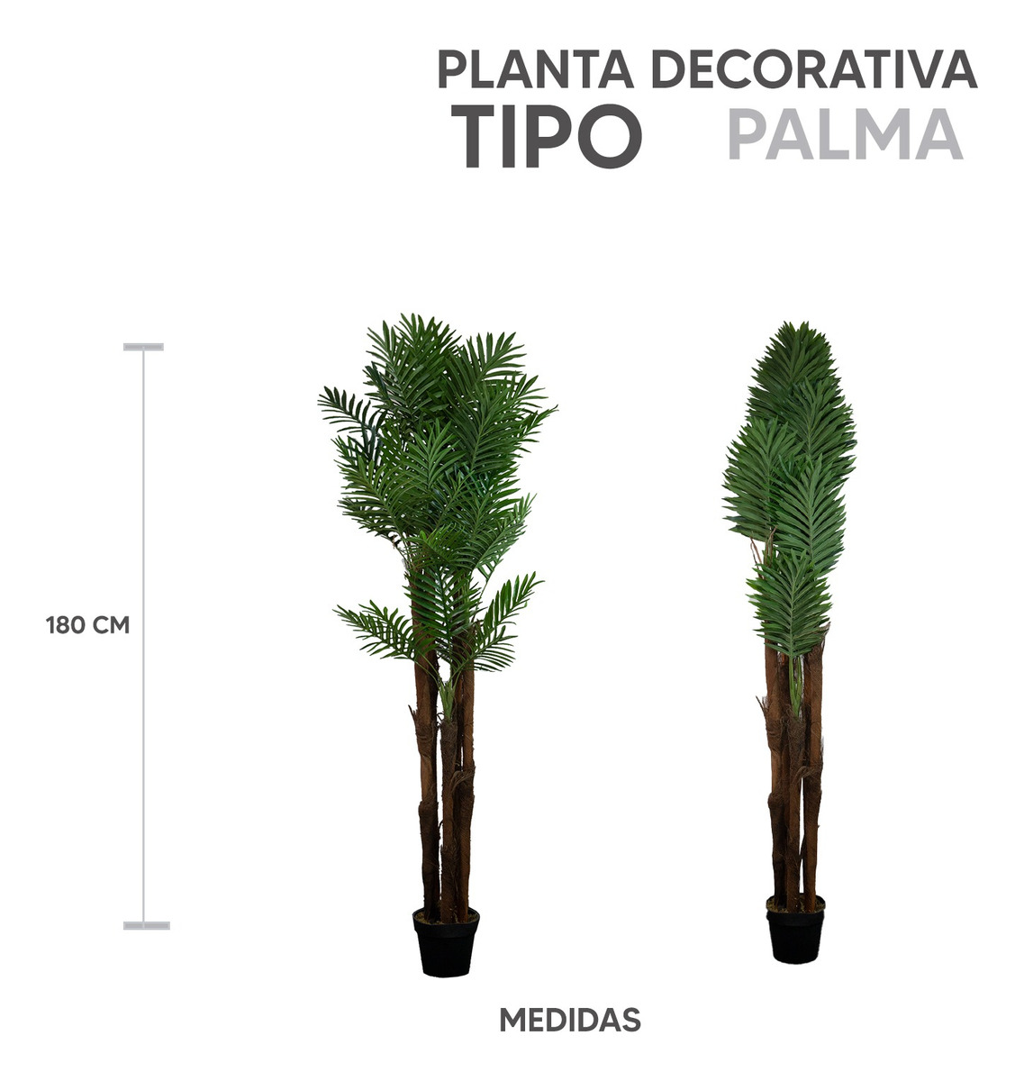 Foto 3 | Jauz Improvement Set 4pz  Planta Artificial De Plástico Tipo Bamboo 180cm Hogar Sala Interior/Exterior