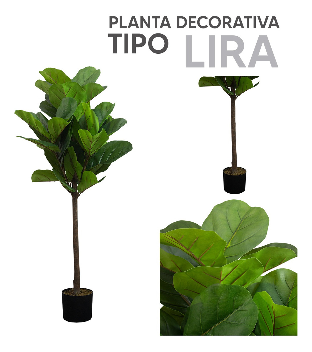 Foto 5 pulgar | Planta Artificial Jauz Tipo Monstera 4 Piezas