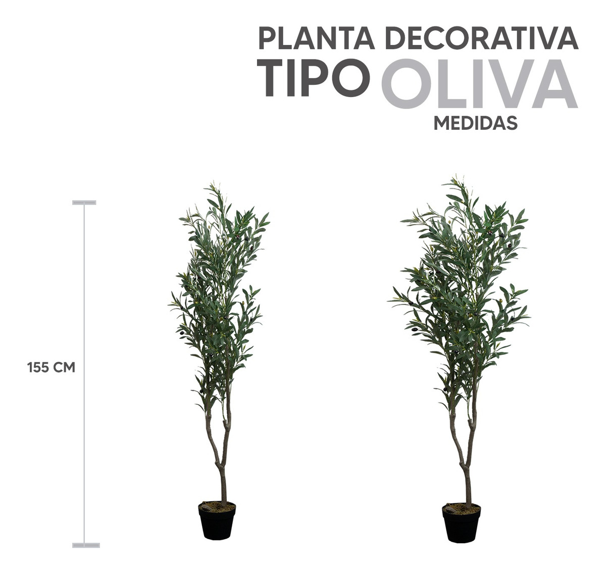 Foto 4 pulgar | Planta Artificial Jauz Tipo Lira 4 Piezas