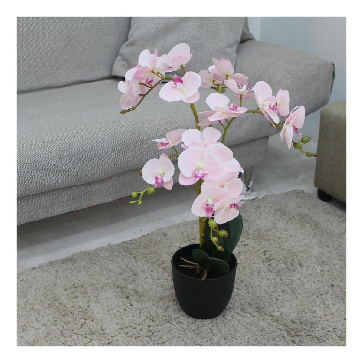 Planta Artificial Jauz Orquídea 50 cm 2 Piezas