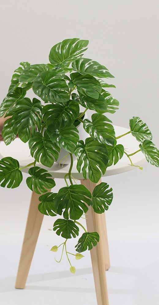 Planta Artificial de Plástico Jauz Improvement JOSI0226 Tipo Mini Monstera 45 cm