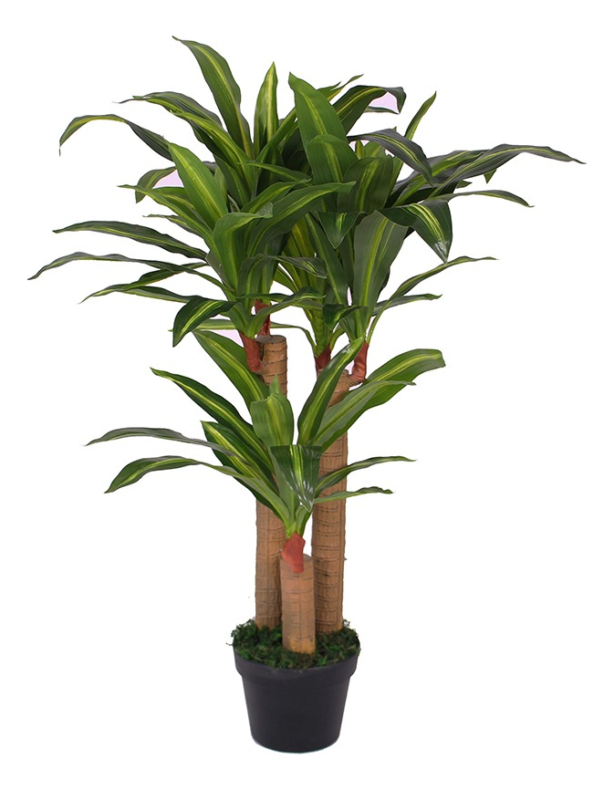 Foto 2 pulgar | Planta Artificial Dracaena de 100cm para Decoración de Interiores