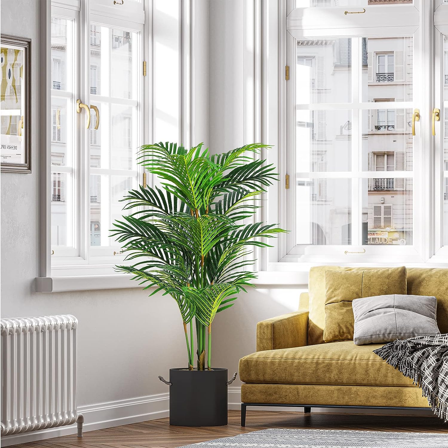 Foto 6 | Planta Artificial Dracaena de 100cm para Decoración de Interiores