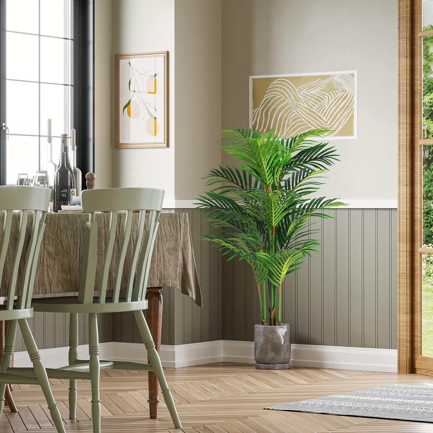 Foto 7 | Planta Artificial Dracaena de 100cm para Decoración de Interiores