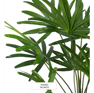 Foto 5 | Planta Artificial de Plástico Tipo Palma 150cm Jauz Improvement Set 4pz