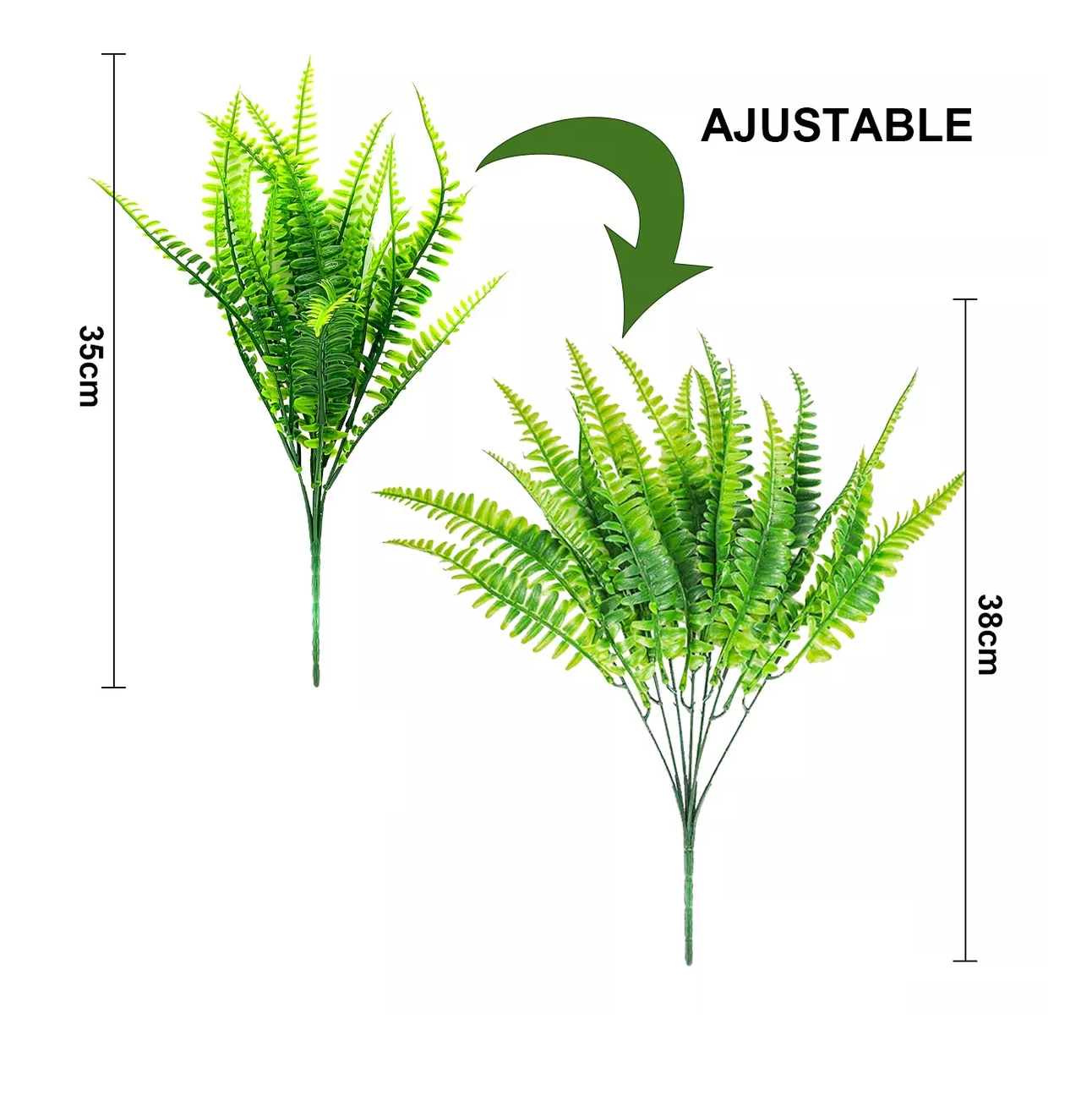 Foto 3 pulgar | Plantas Artificiales Eo Safe Imports Esi11126 8 Piezas