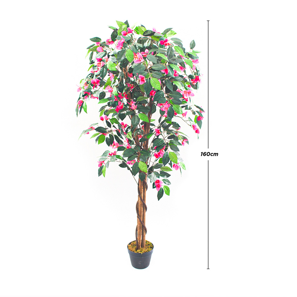 Foto 3 pulgar | Planta Artificial Azalea Vanlig para Interiores 1.6 m