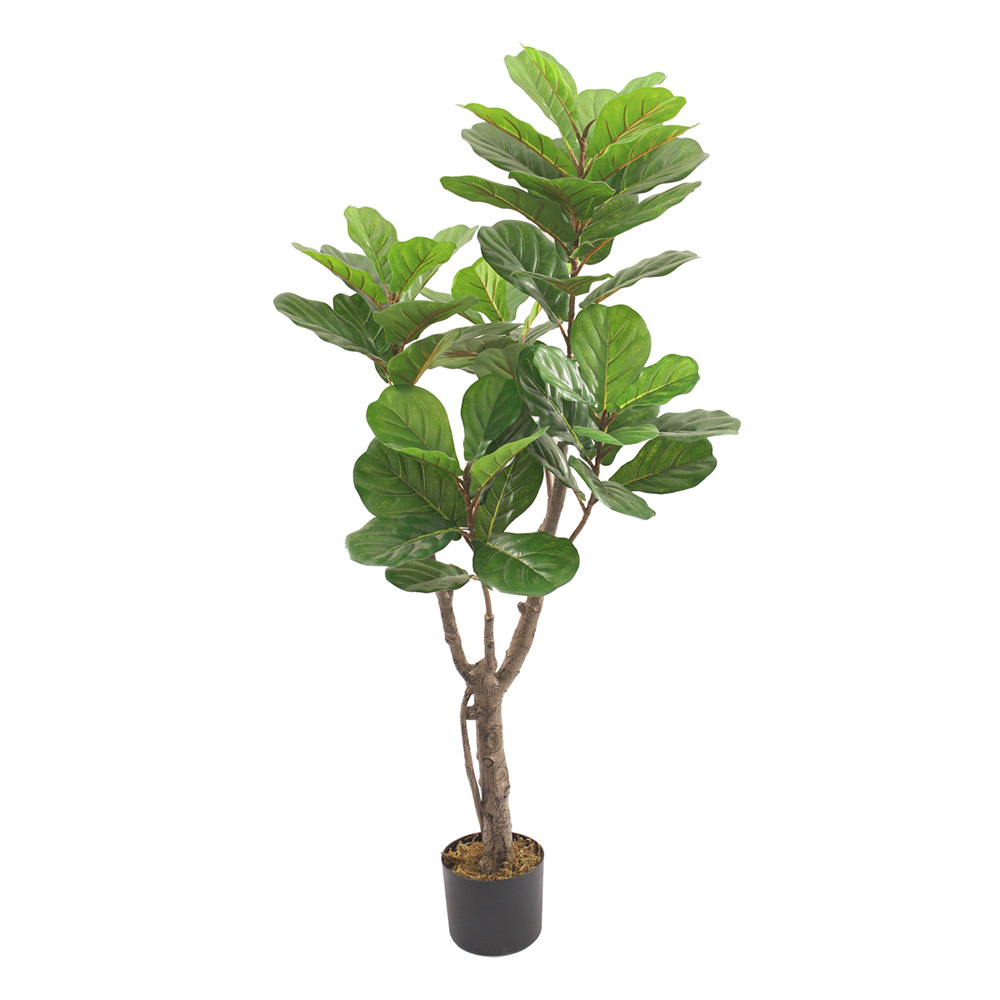 Foto 2 | Planta Artificial Ficus Pandurata  Pequeña 60cm Con Maceta