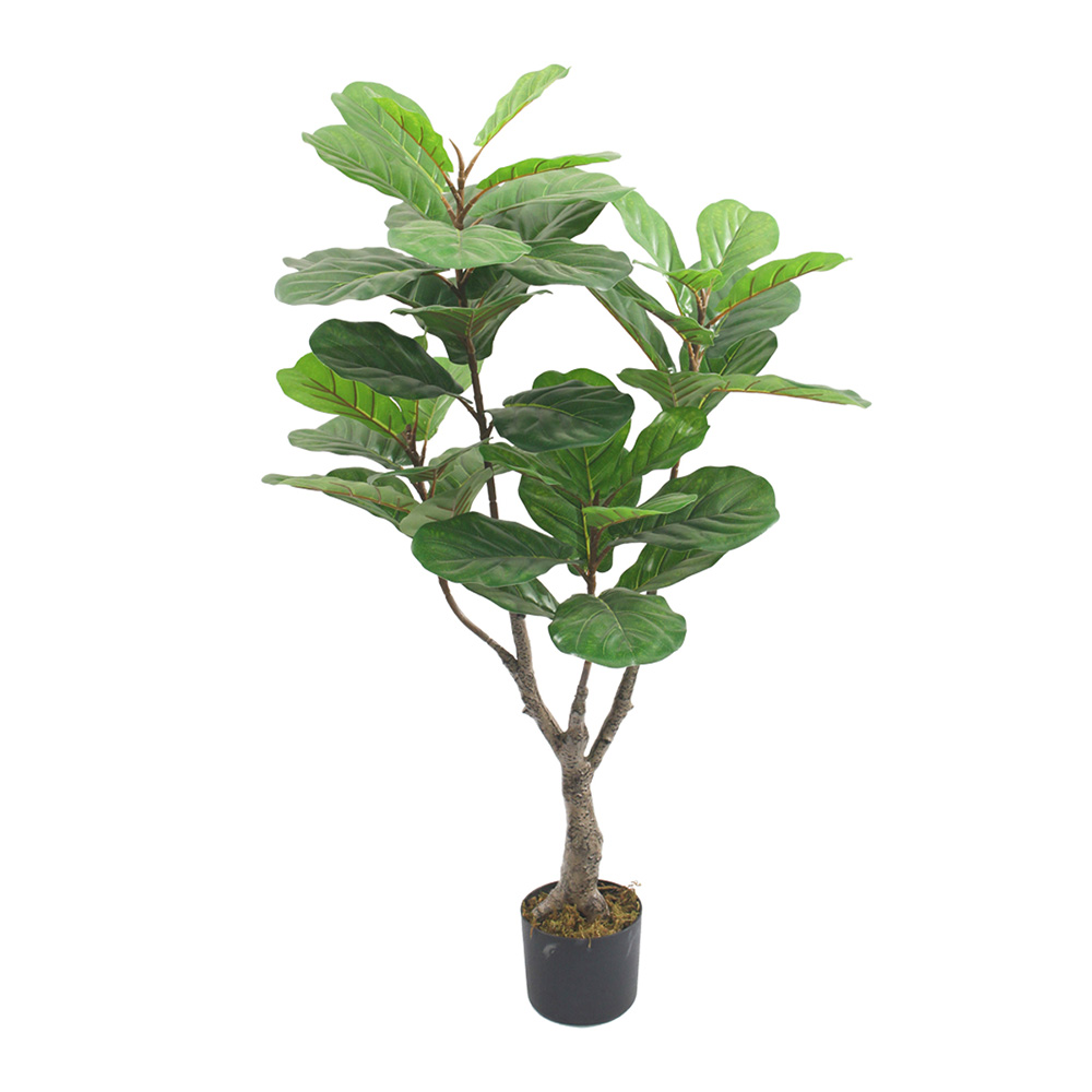 Foto 4 pulgar | Planta Artificial Ficus Pandurata  Pequeña 60cm Con Maceta