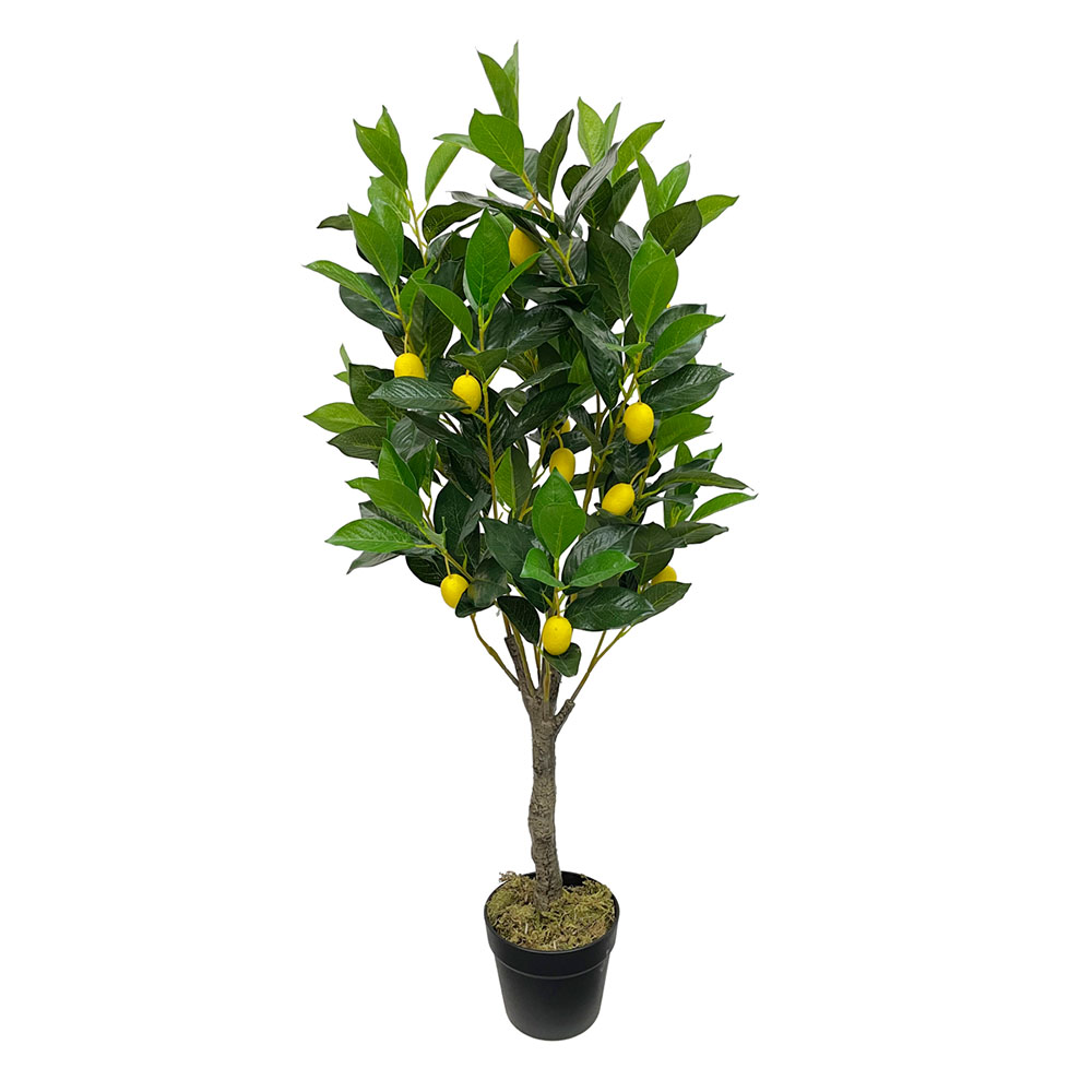 Lanta Artificial Arbol De Limon 1.05mts | Incluye Maceta | Para Interiores