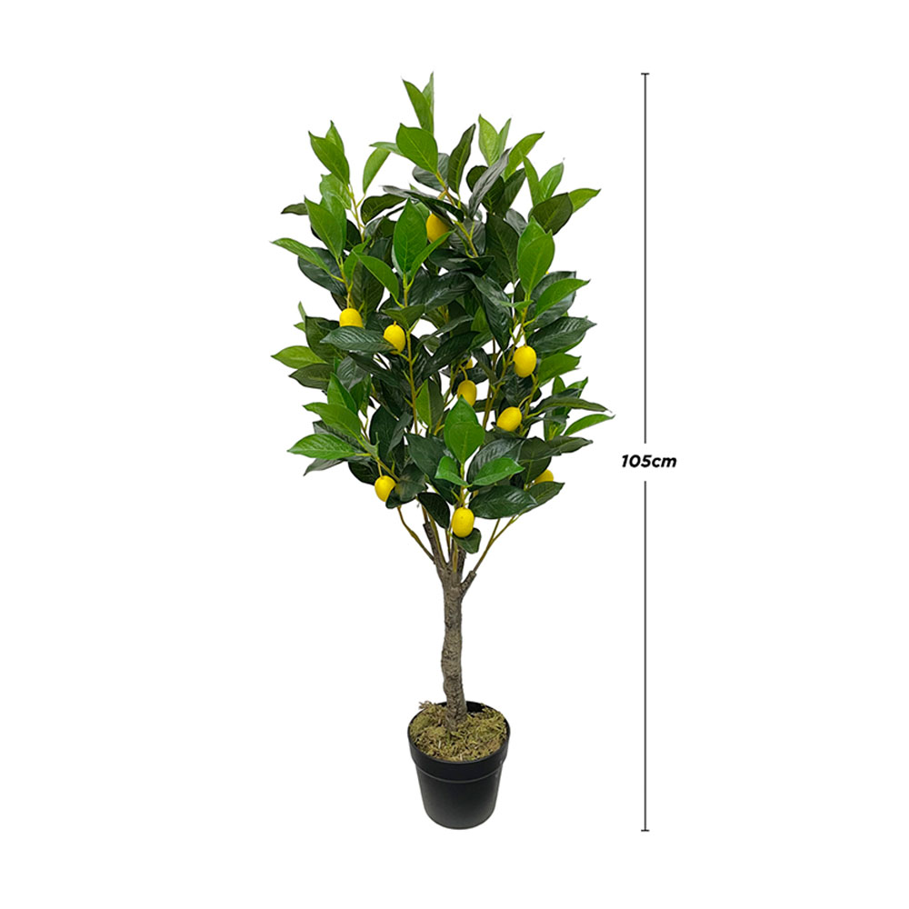 Foto 3 pulgar | Lanta Artificial Arbol De Limon 1.05mts | Incluye Maceta | Para Interiores