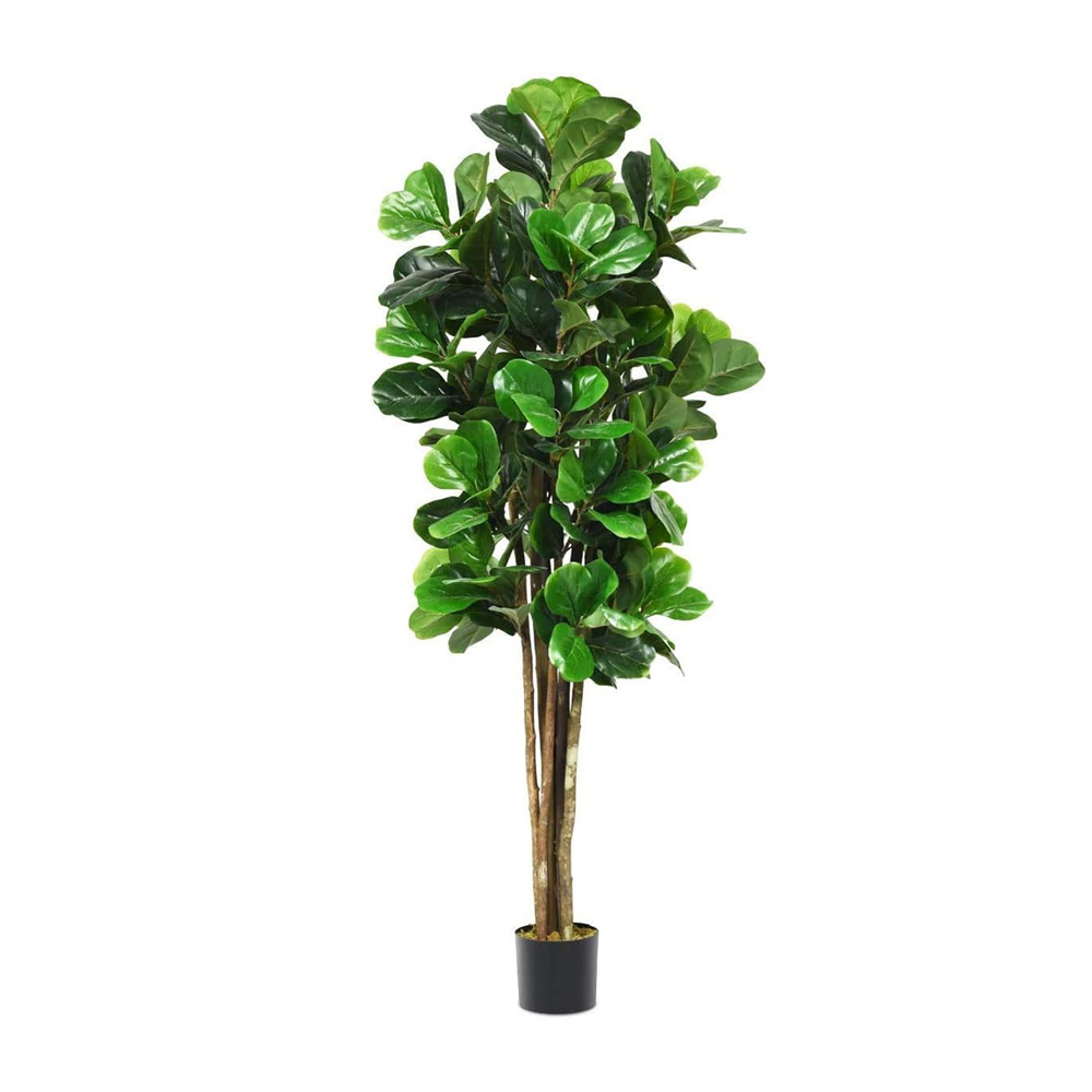 Planta Artificial Tipo Higuera De 1.5mts | Incluye Maceta | Para Interiores