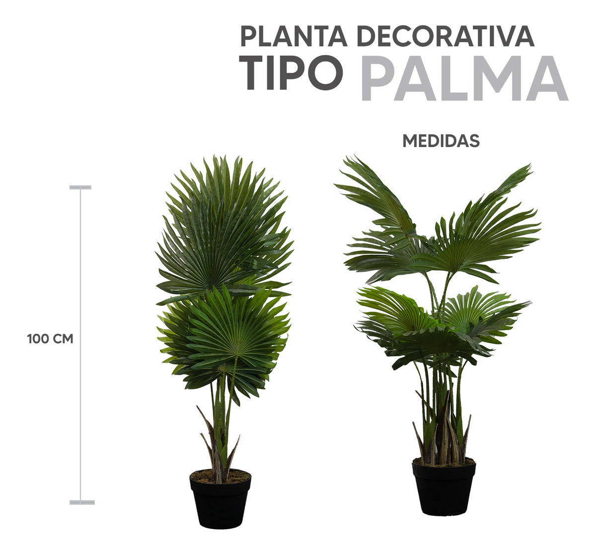 Foto 4 pulgar | Jauz Improvement Planta Artificial Tipo Palma Para Interior/ Exterior (Mod.J0246)