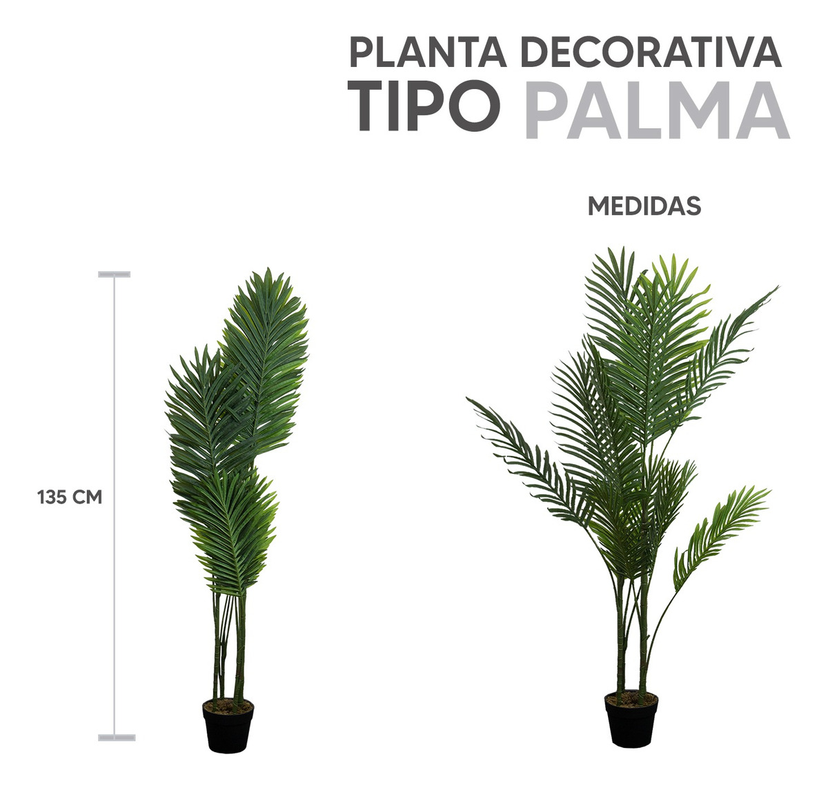 Foto 4 pulgar | Planta Artificial Tipo Palma Jauz Improvement para Interior y Exterior