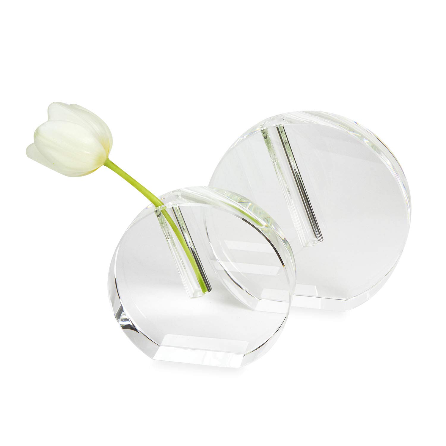 Foto 2 pulgar | Vaso Bud Vase Tizo Design Transparente y Elegante Redondo de Cristal Grande - Venta Internacional