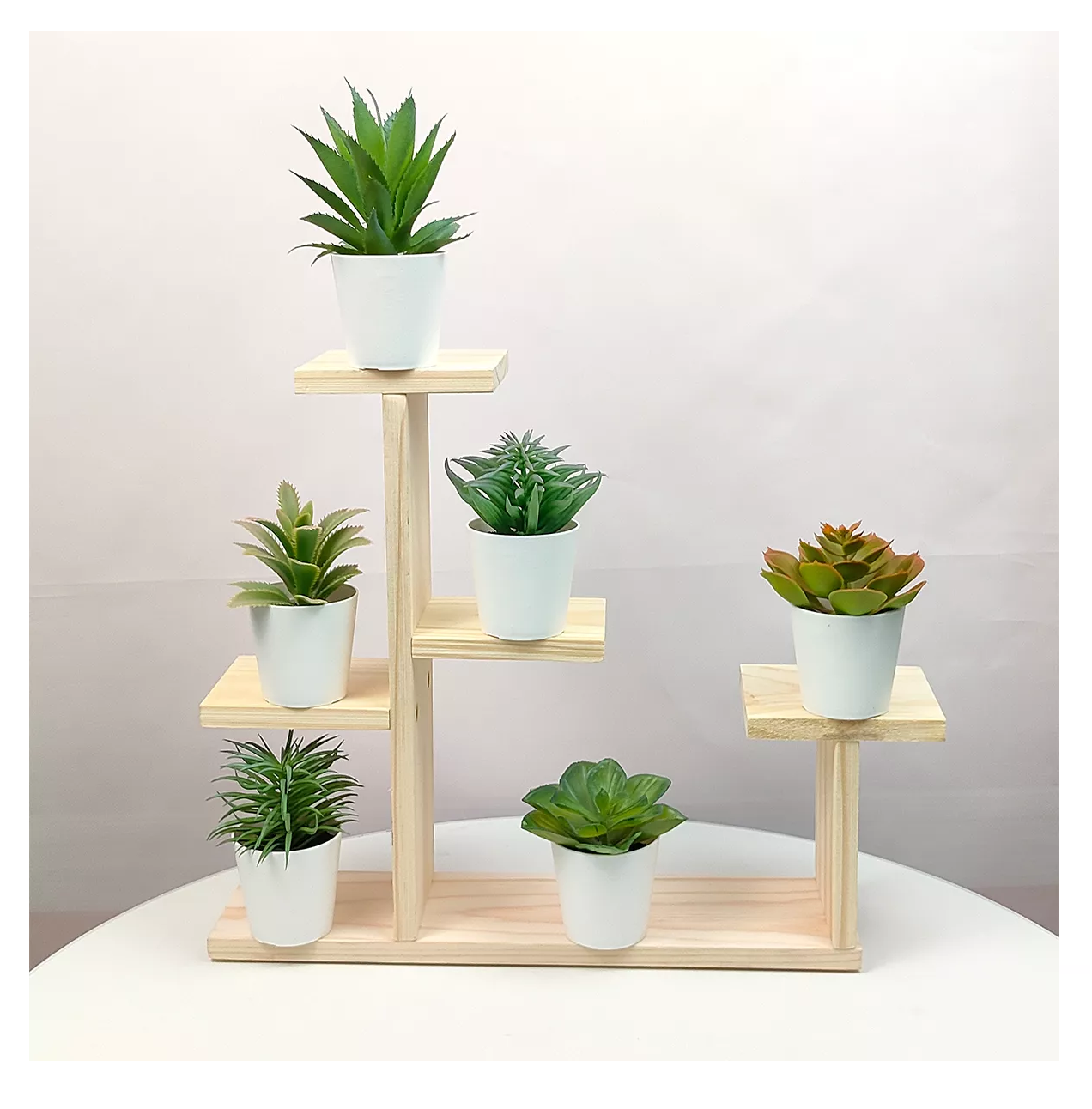 Foto 4 pulgar | Plantas Suculentas Artificiales Macetas Decorativas Bonsai