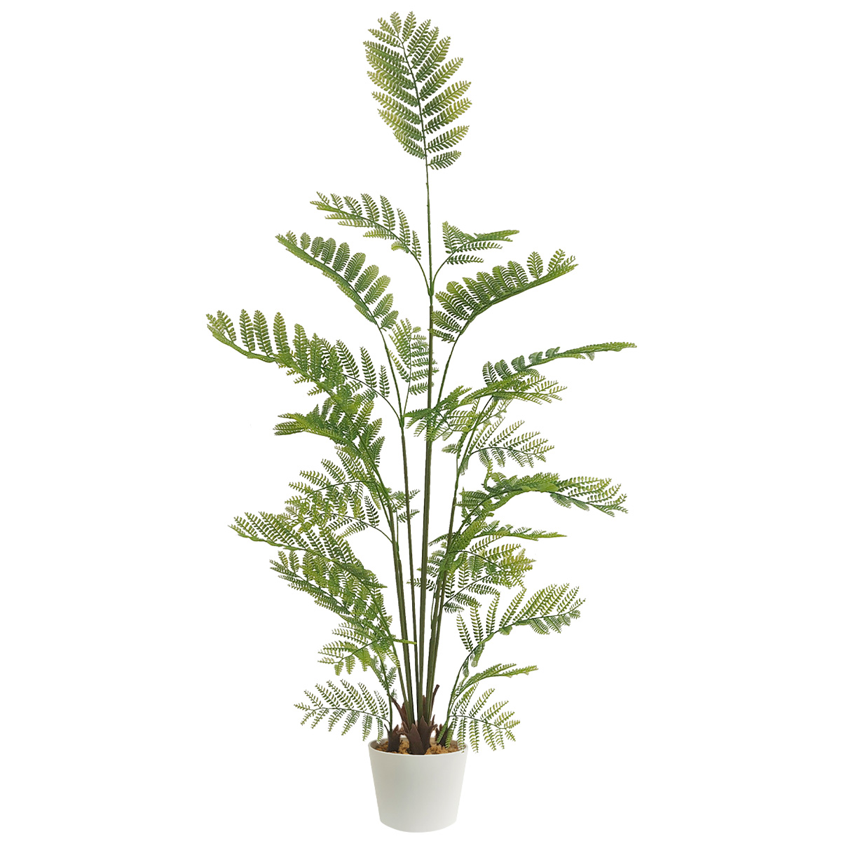 Planta Artificial Moderna Con Maceta Decorativa Real Style Jacaranda Grande De 150cm De Alto Artego