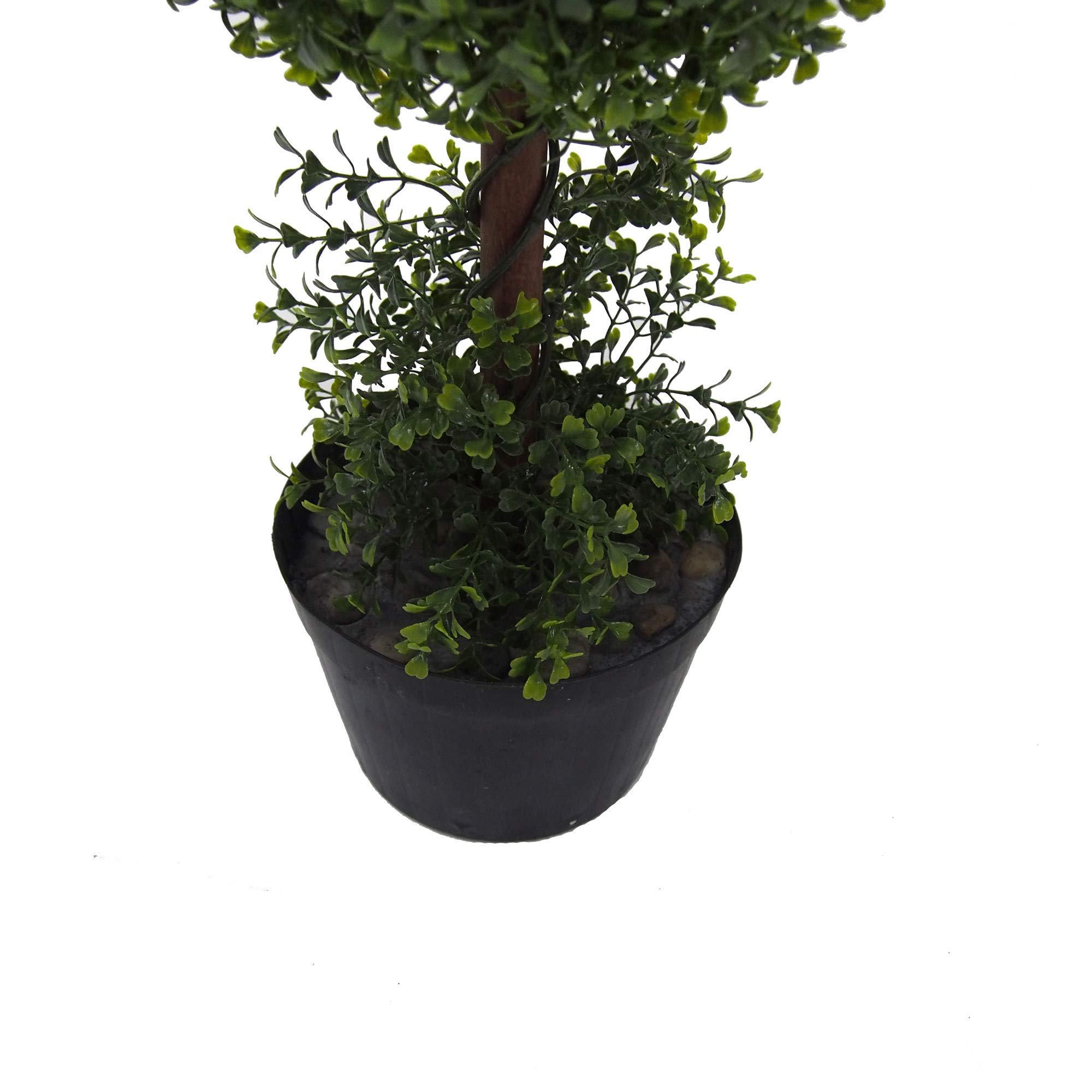Foto 5 pulgar | Árbol Topiario De Boj Artificial Con Forma De Bola Doble, 90 Cm, Vickerman - Venta Internacional.