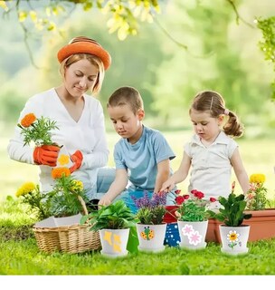 Foto 3 | Xtellar Maceteros Pequeños De Plástico Para Interior, 22 Piezas