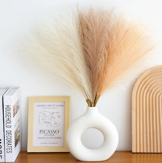 Foto 3 | Título: Xtellar Plantas Pampas Decorativas Artificiales - Elegancia Y Durabilidad En Tu Decoración Beige Rojo