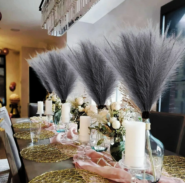 Foto 3 pulgar | Xtellar Plantas Pampas Decorativas Artificiales - Elegancia Y Durabilidad En Tu Decoración