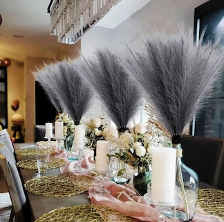 Foto 2 | Xtellar Plantas Pampas Decorativas Artificiales - Elegancia Y Durabilidad En Tu Decoración
