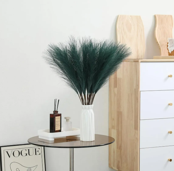 Foto 4 pulgar | Xtellar Plantas Pampas Decorativas Artificiales - Elegancia Y Durabilidad En Tu Decoración