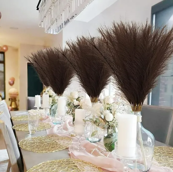 Foto 3 pulgar | Xtellar Plantas Pampas Decorativas Artificiales - Elegancia Y Durabilidad En Tu Decoración