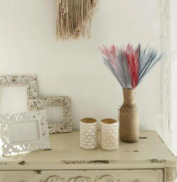 Foto 5 pulgar | Xtellar Plantas Pampas Decorativas Artificiales - Elegancia Y Durabilidad En Tu Decoración